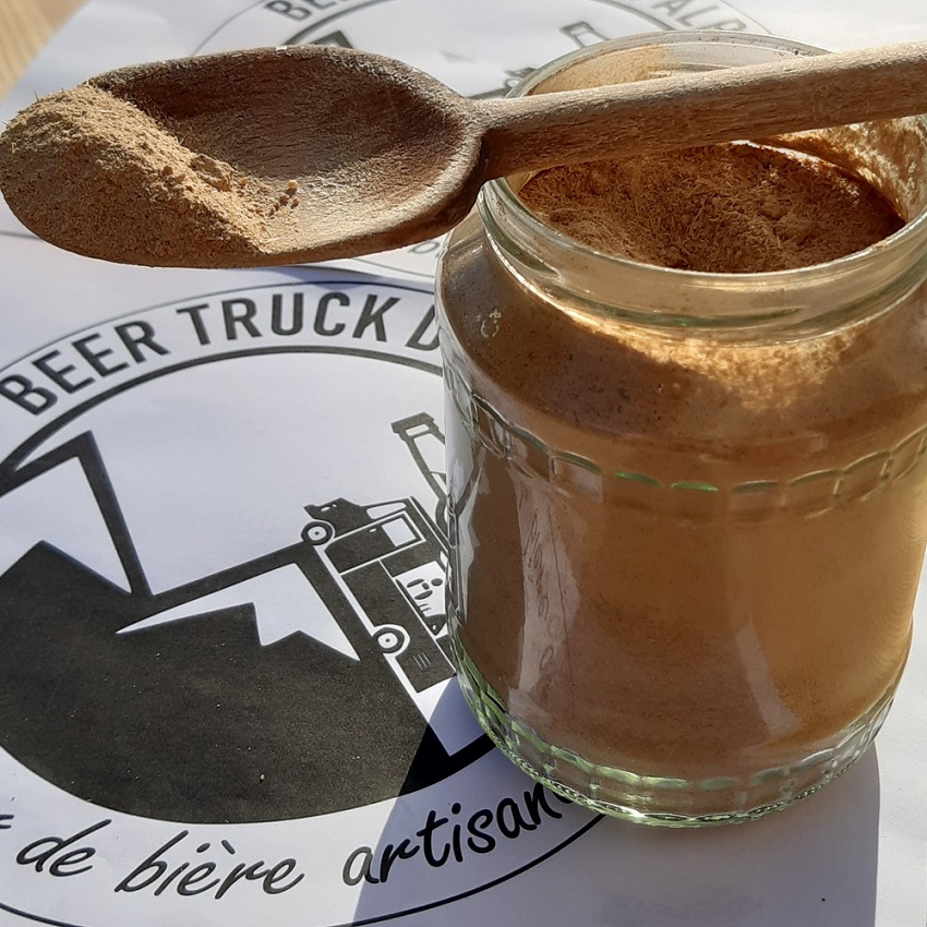 La farine de drêches - c'est pas la dèche - Beer Truck des Alpes